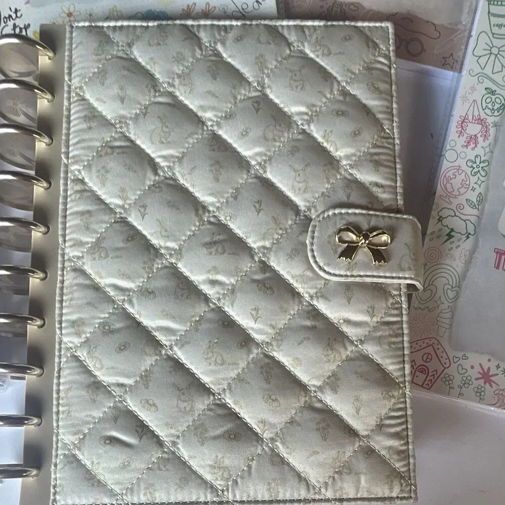 Daily Grind Planner Bundle: Quilted Cover + 4 Inserts (3 Sealed, 1 Open Box)
